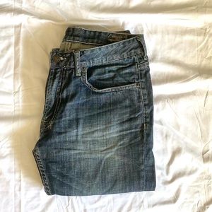 Mens Buffalo brand driven-x blue jeans size 34